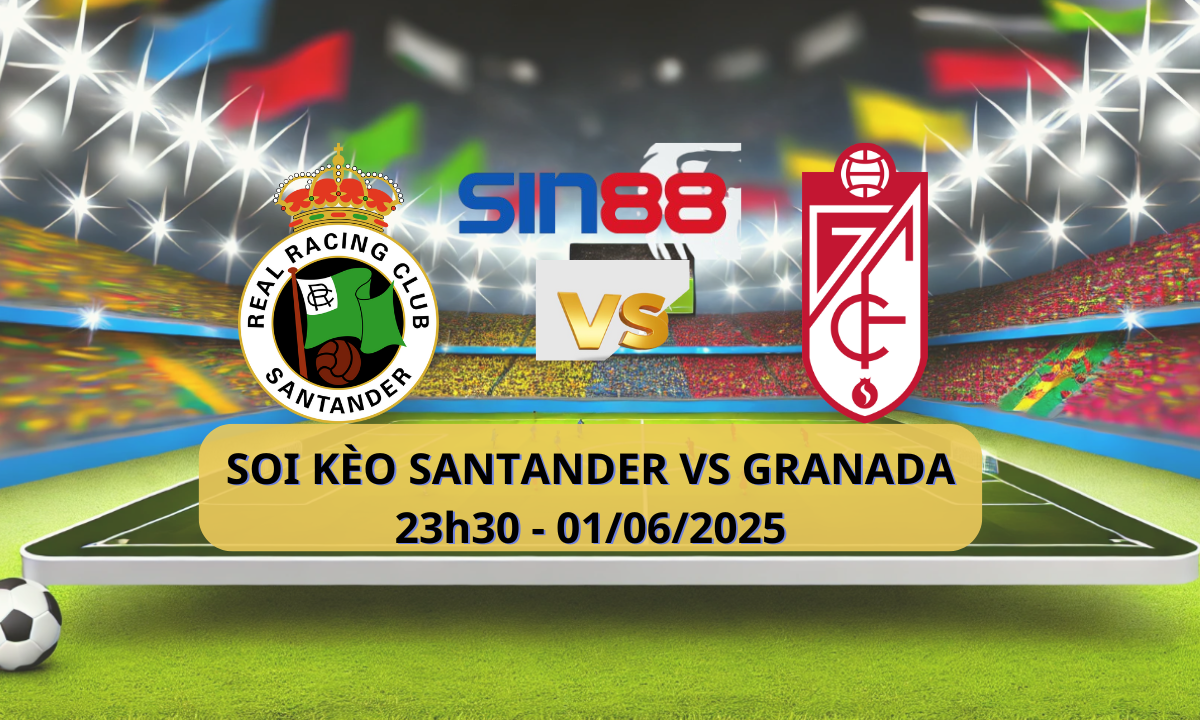 Banner trận đấu Racing Santander vs Granada